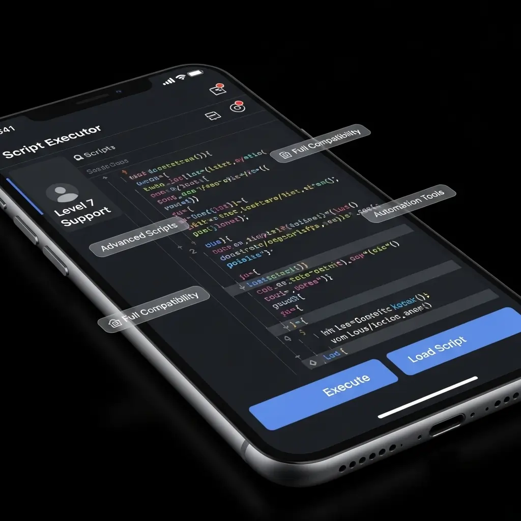 Delta Executor support for running advanced Roblox Lua scripts and GUI tools